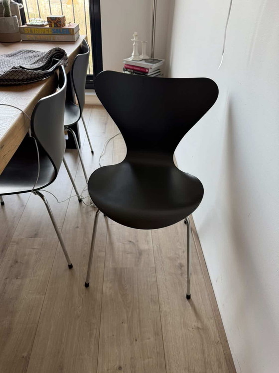 Image 1 of 6x Butterfly Chair Serie 7 Arno Jacobsen