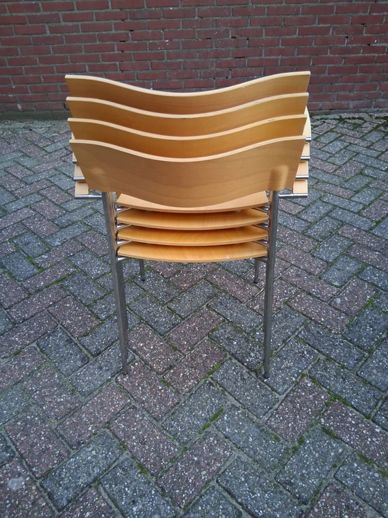Image 1 of Lammhults Campus chairs with armrests - stackable