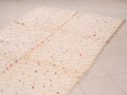 Authentic Moroccan handmade Berber rug 2/3 m
