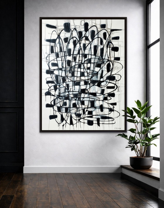 Image 1 of Natia Antadze Abstract Composition XXL