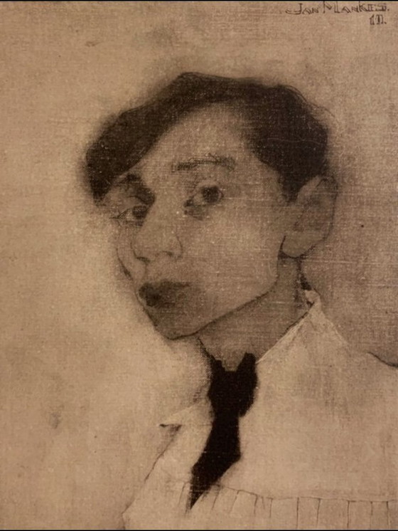 Image 1 of Jan Mankes (1889-1920) - Autorretrato