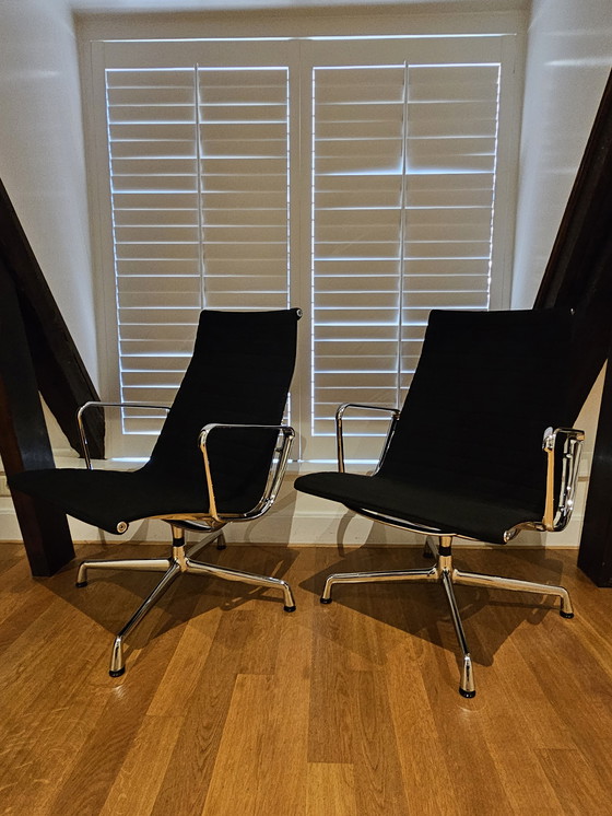 Image 1 of Vitra Eames EA 116 swivel 2 pieces