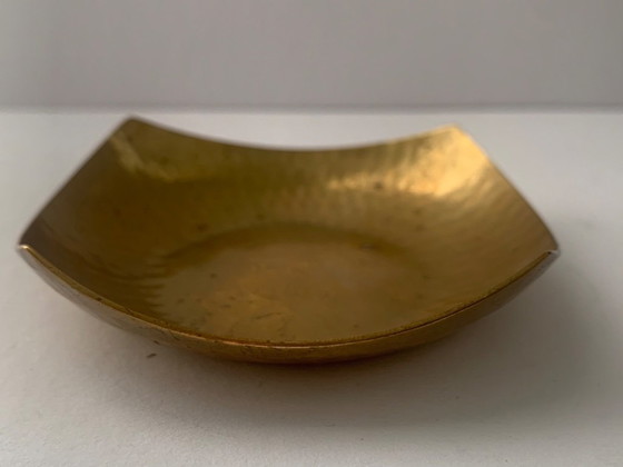 Image 1 of Alfred Schäfter Ciotola Piatto Vassoio Bauhaus Art Deco Nouveau Georg von Mendelssohn Marianne Brandt Hans Przyrembel Ottone