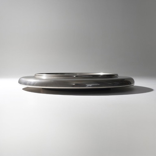 Tischdekoration aus Stahl von Sergio Asti für Mam, 1970er Jahre – vazen, Metal (photo 2 of 14)