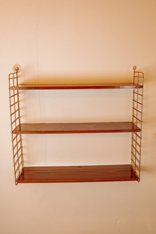 Étagère murale vintage à 3 niveaux