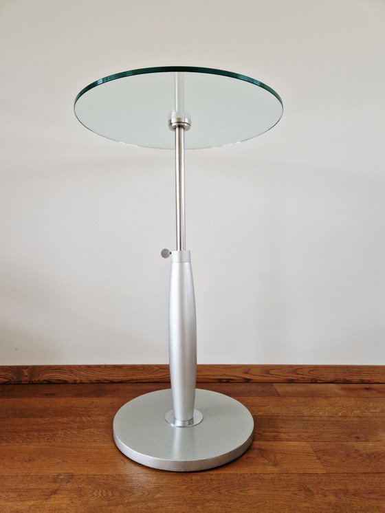 Image 1 of Table d'appoint réglable en hauteur