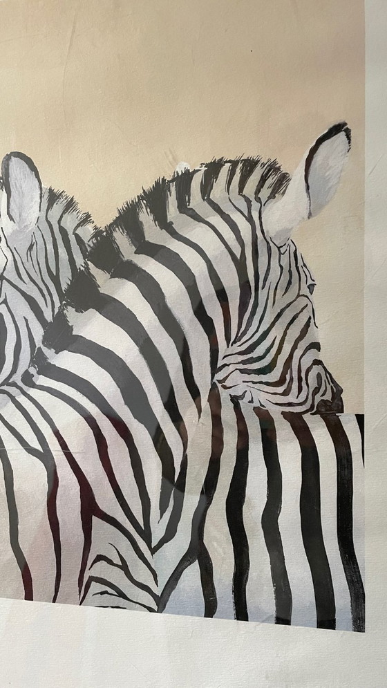 Image 1 of TABLE 2 Vintage Zebras