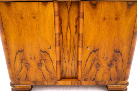 Image 1 of Chest of drawers Art Deco, Poland, 1940s.