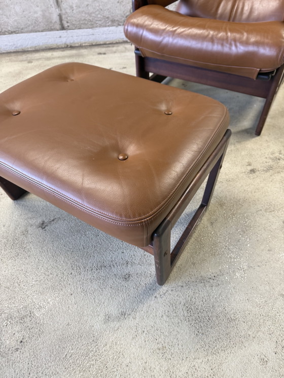 Image 1 of Set/2 Sillones Coja Culemborg Coñac Años 70