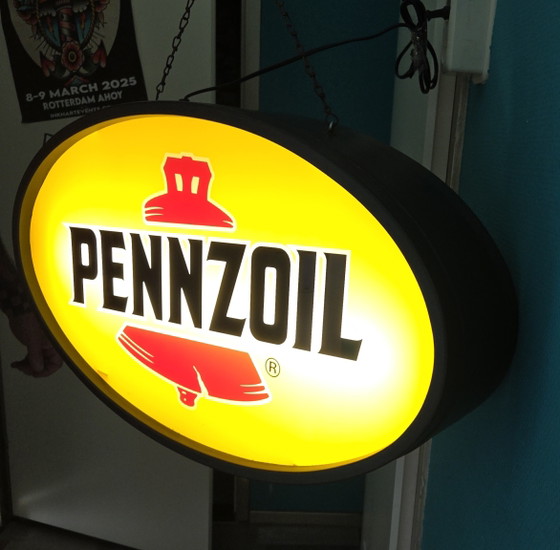 Image 1 of Pennzoil light box
