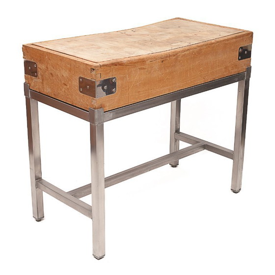 Image 1 of Old butcher's block
