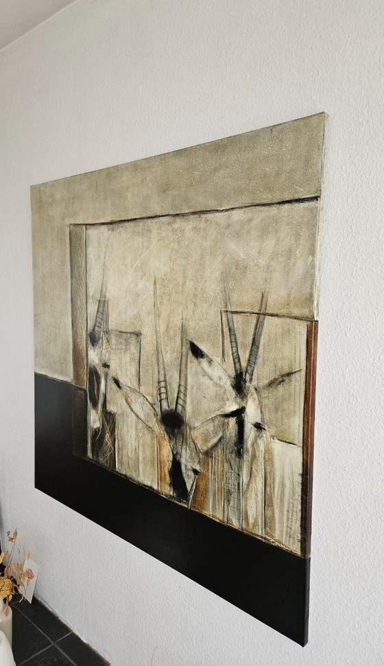 Gemälde „Oryx“, Beate Emanuel, 2003 – Gemälde & Zeichnungen, Canvas (photo 4 of 6)