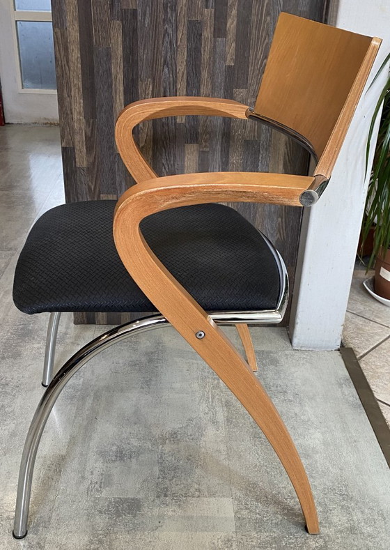 Image 1 of Een golfstoel van Francesco Zaccone voor Brunner ARRO, vintage jaren 80.