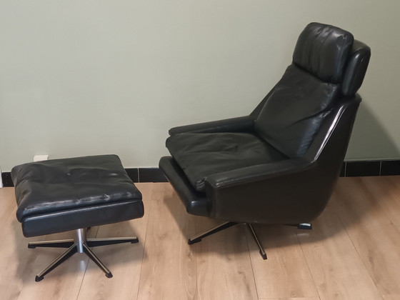 Image 1 of Armchair with ottoman by Langenfeld