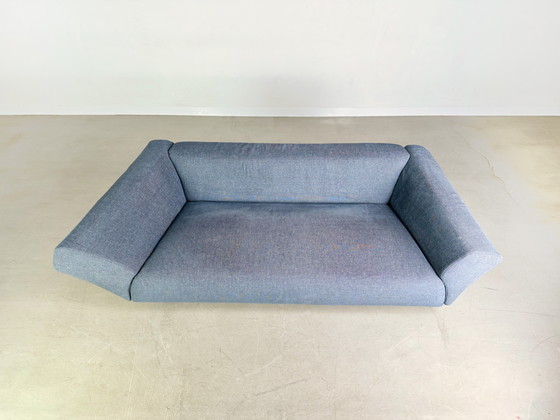 Image 1 of Rolf Benz Sofa 333 Couch Mit Ottomane Fußhocker Dreisitzer