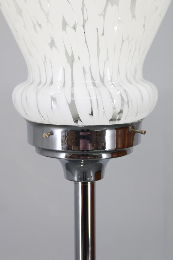 Image 1 of 1970er Glas-Stehlampe, Italien