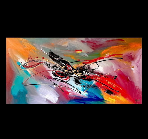 Artist painting - Jan MARTI - Infinity