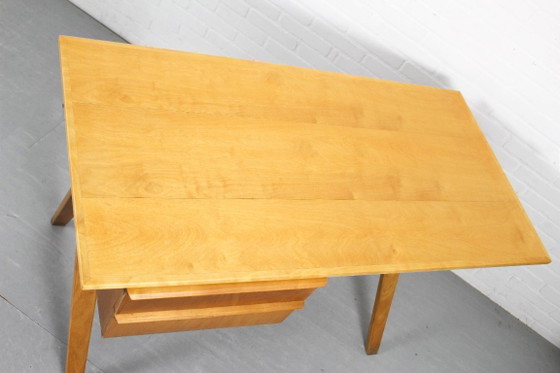 Image 1 of Mid-Century Modern Model EB02 Birch Series Bureau door Cees Braakman voor UMS Pastoe, 1952