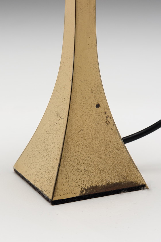 Image 1 of Table Lamp In Brass - Pyramid - Tonello & Montagna Grillo