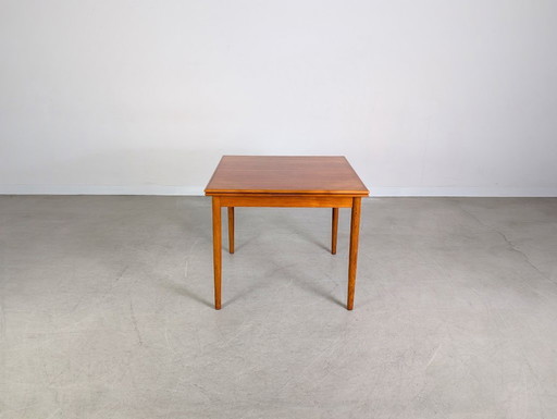 Danish vintage teak dining table, 1960s, extendable, mid-century design
