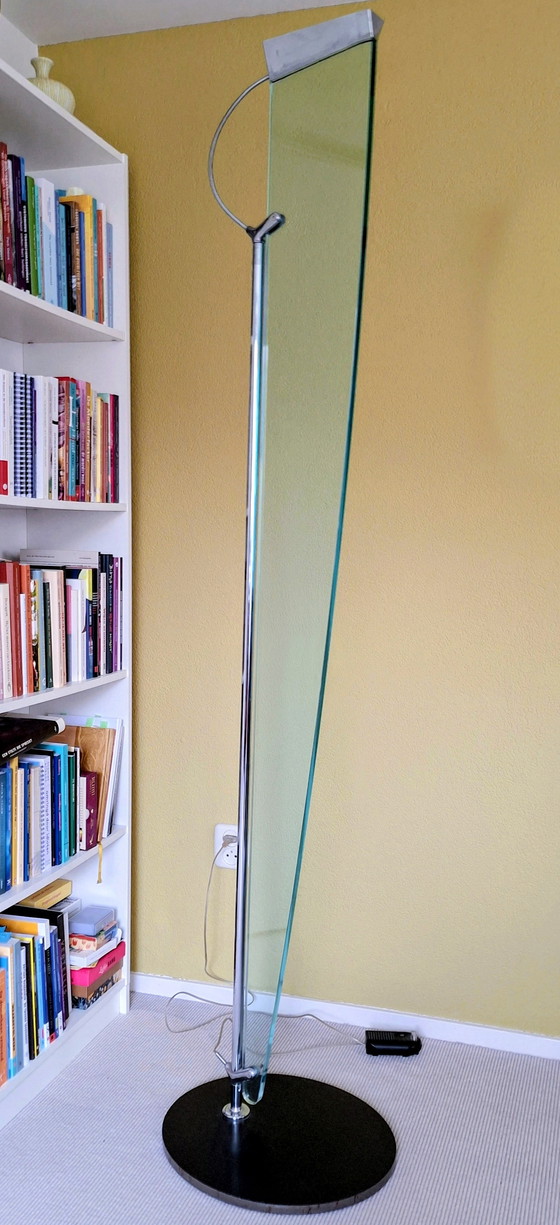 Image 1 of NAOS TERRA glass floor lamp by Carlo Forcolini for Nemo Italianaluce, 1980s