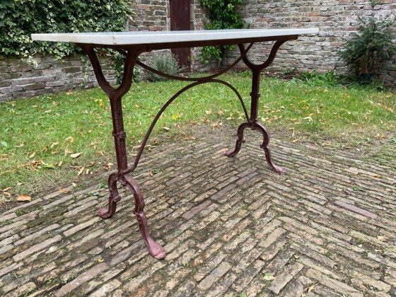 Image 1 of Table de jardin Table de bistrot Veriere Court Damoye Paris