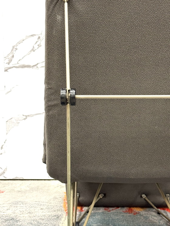 Image 1 of Lounge Chair Armchair Geometric Design Postmodern Modern 1980's