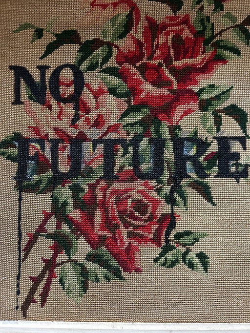 "No Future" tapestry