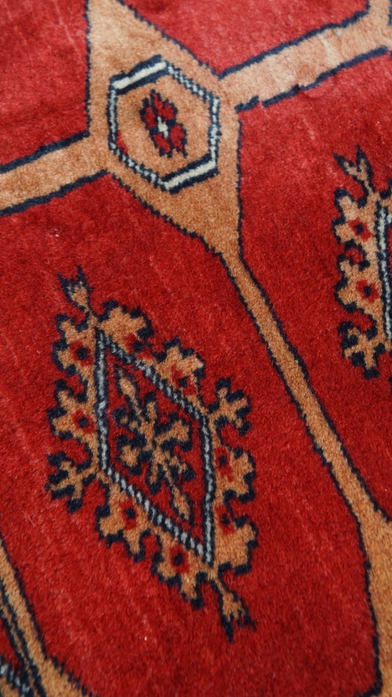 Image 1 of Handgeknüpfter quadratischer Orientteppich 63x61cm