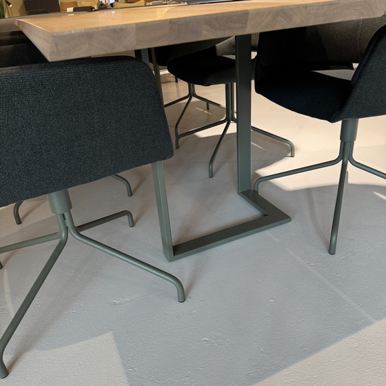 Image 1 of Mobitec Japura dining table - 240x100 with Lotus dining chair (set of 6)