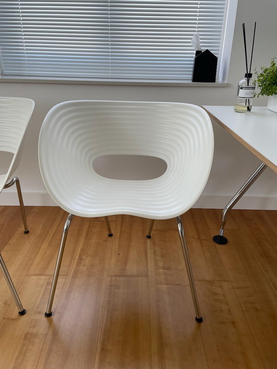 Image 1 of 4x Sillas Vitra Tom Vac para interior o exterior