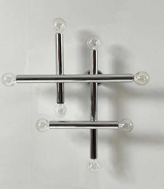 Image 1 of Lampada da parete/soffitto del Mid Century di Temde, Germania, anni '70