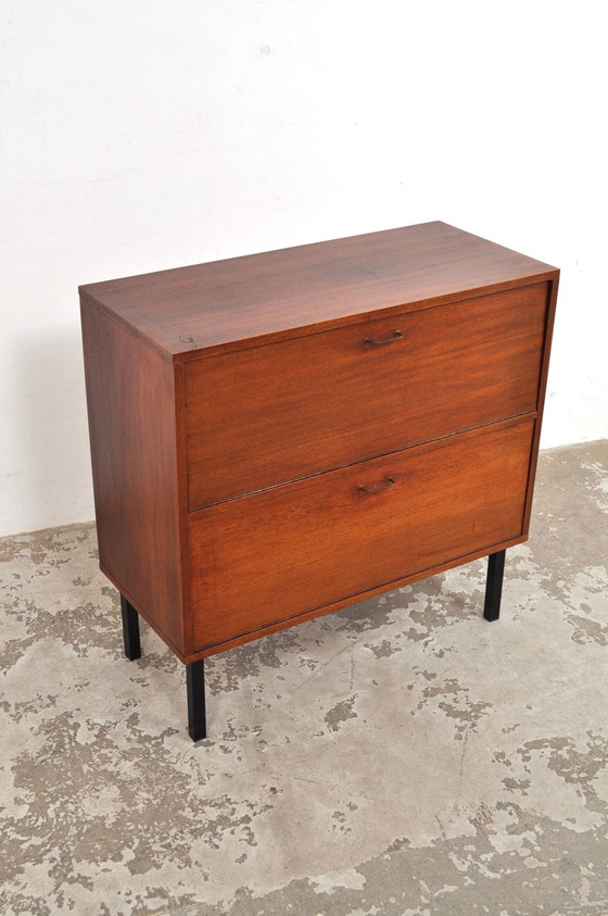 Image 1 of Vintage mahogany flap cabinet 1950s