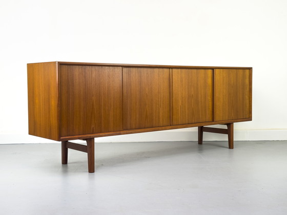 Image 1 of Danish Teak Sideboard by Henning Kjaernulf for Bruno Hansen, 1960s