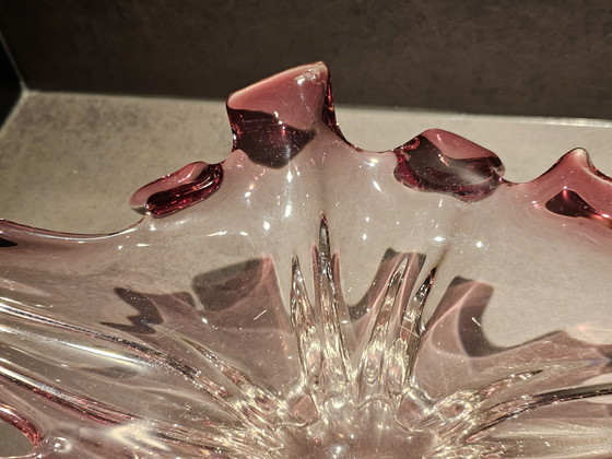 Image 1 of Vintage Murano schaal 46cm