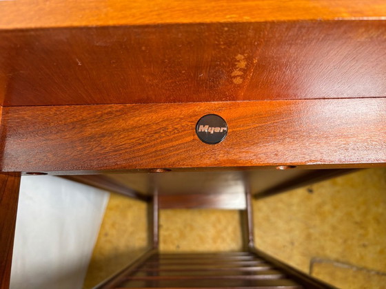 Image 1 of Mid-century retro vintage teak coffee table by myer (1960s) – stylish & functional.    A beautifully designed mid-century teak c