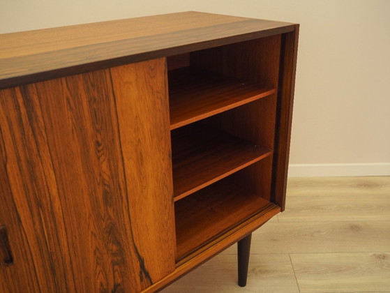 Image 1 of Kast van palissanderhout, Deens ontwerp, jaren 70, gemaakt in Denemarken.