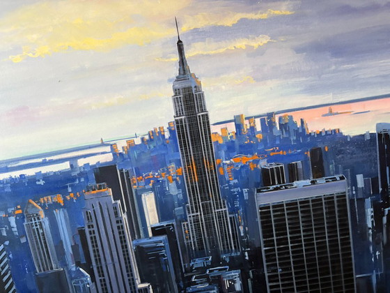 Image 1 of New York - peinture à l'huile - expressionnisme abstrait - contemporain