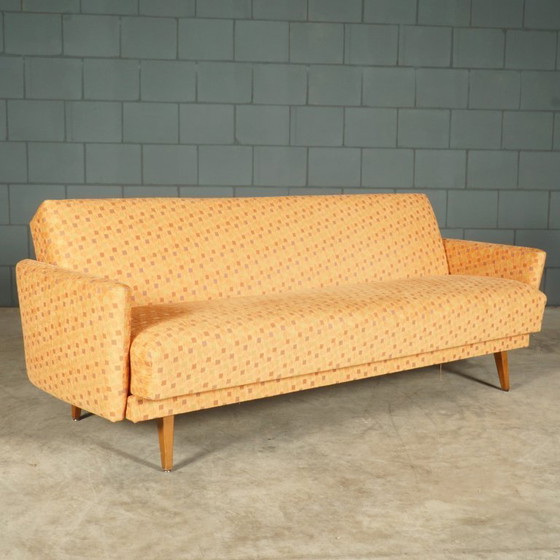 Image 1 of Vintage zithoek – sofa/slaapbank – fauteuils – jaren 60