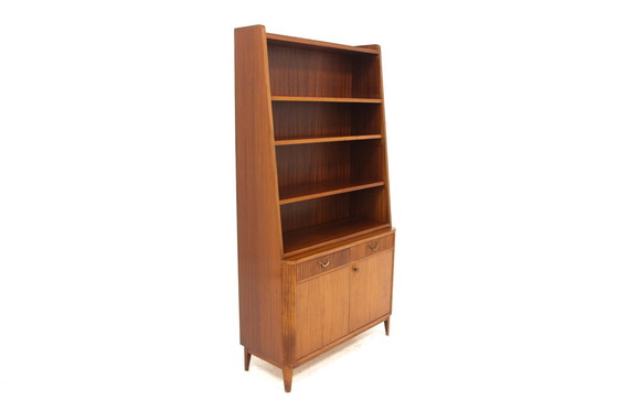 Image 1 of Scandinavian mahogany bookcase, Swedish Modern, Sweden, 1940