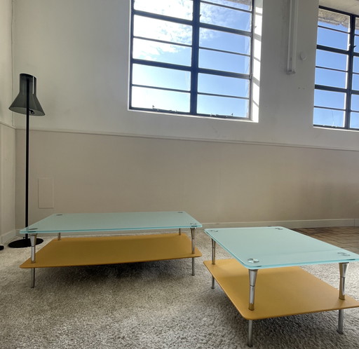 Poltrona Frau Hydra set de tables basses