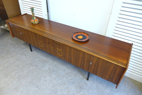 Image 1 of Beautiful vintage mid-century rosewood lowboard sideboard
