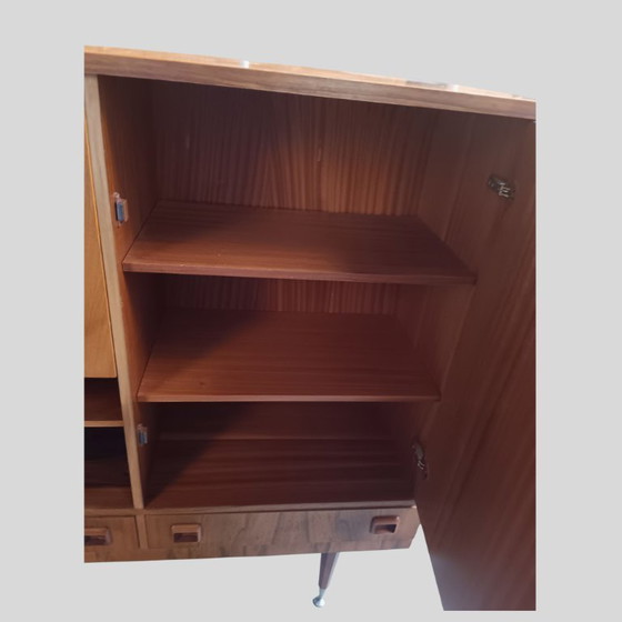 Image 1 of Mid-Century-Highboard aus Palisanderholz, 1960er Jahre