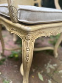 5 eleganti sedie italiane classiche bianche/crema