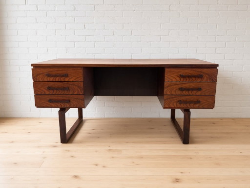 Bureau danois vintage en palissandre Torben Valeur & Henning Jensen pour Dyrlund – Wool
