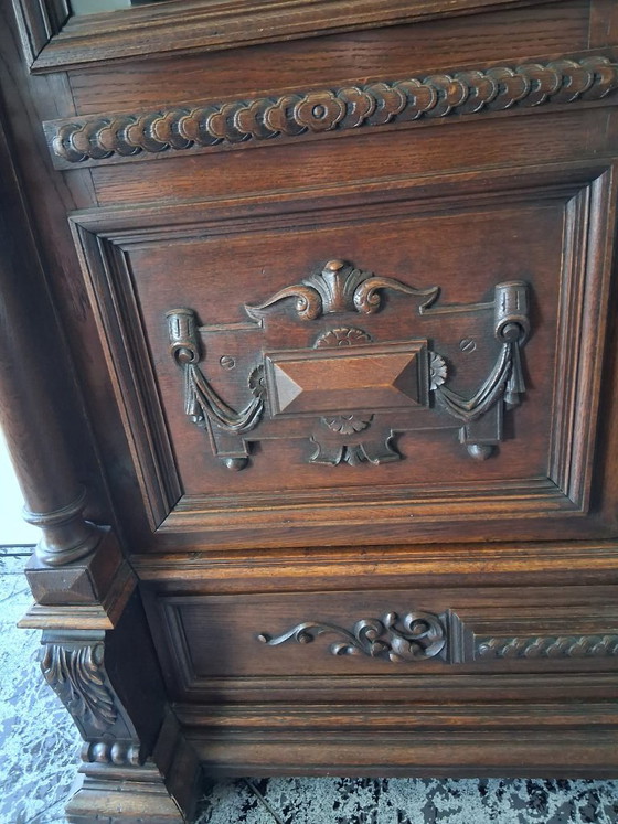 Libreria francese antica ca 1850-1870 – Librerie, Wood (photo 3 of 5)