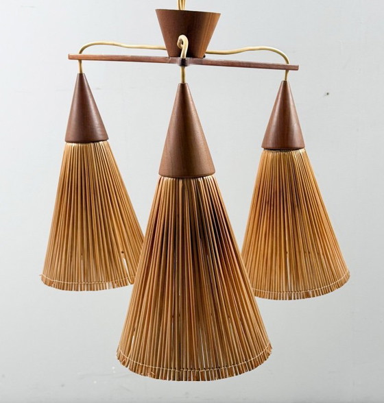Image 1 of Große Deckenlampe/Deckenleuchte von Ib Fabiansen, 1960er Jahre, Dänemark
