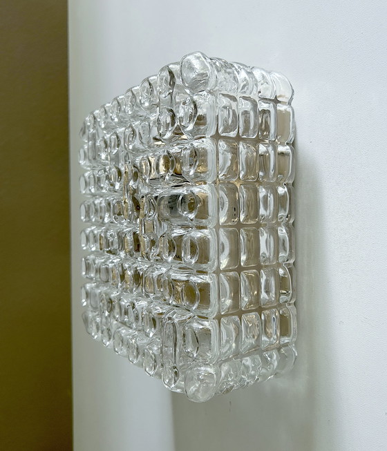 Image 1 of Mid Century Bubble Glass Wall Light / Ceiling Light