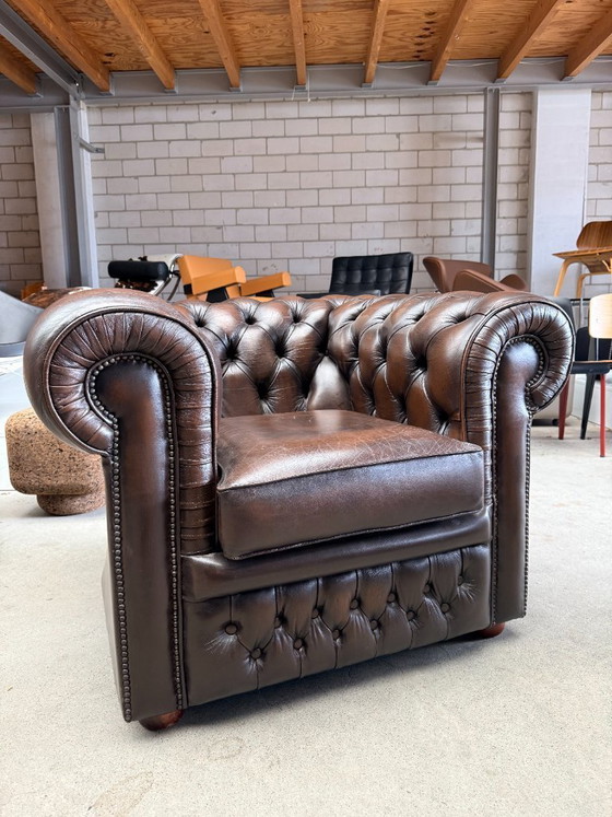 Image 1 of Delta Chesterfield fauteuil