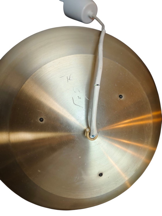 Image 1 of Hans-Agne Jakobsson Markaryd T-325/450 – Lampada a sospensione in ottone Svezia
